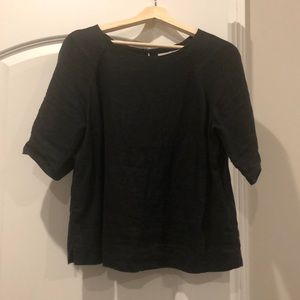 Boden Black Blouse